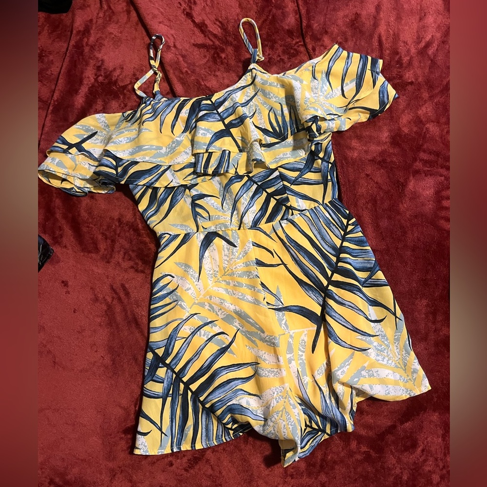 Yellow romper